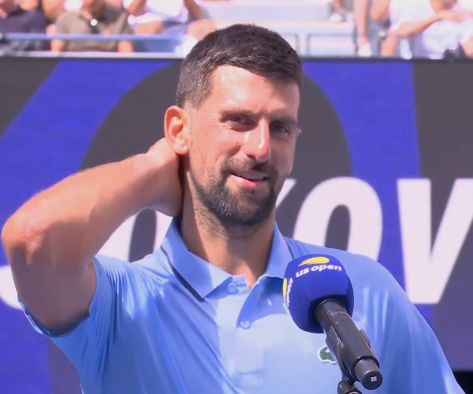 US Open / YouTube screenhot